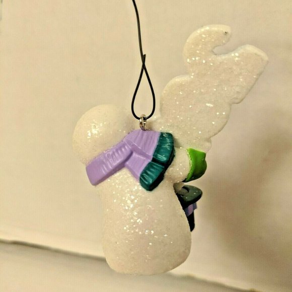 Frosty Fun Decade Snowman Ornament 2013 Hallmark - Picture 3 of 3